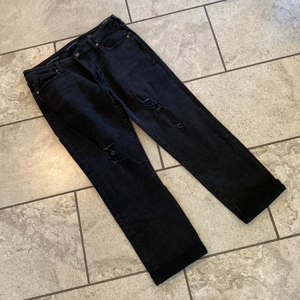 Liverpool Women's Boyfriend Jeans in Black